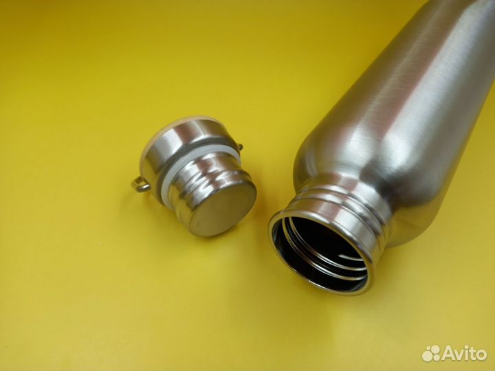 24683 Портативная бутылка для воды из нержавеющей