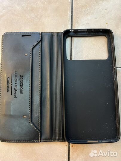 Кожаный чехол на телефон Redmi