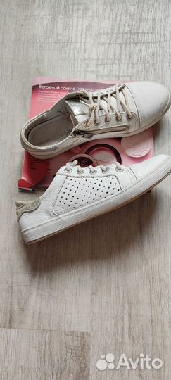 Кеды, полуботинки для девочки, 35 размер, б/у