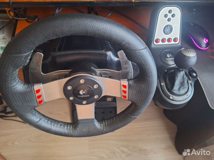 Игровой руль logitech g27
