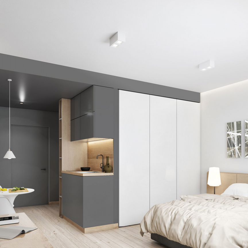 1-к. апартаменты, 22,6 м², 5/13 эт.