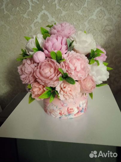Букет из мыла