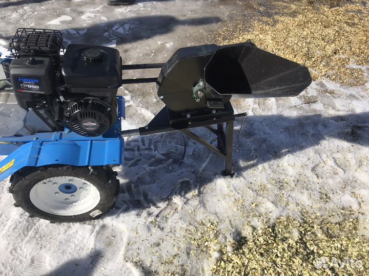 Измельчитель дерева приставка для мотоблока Нева