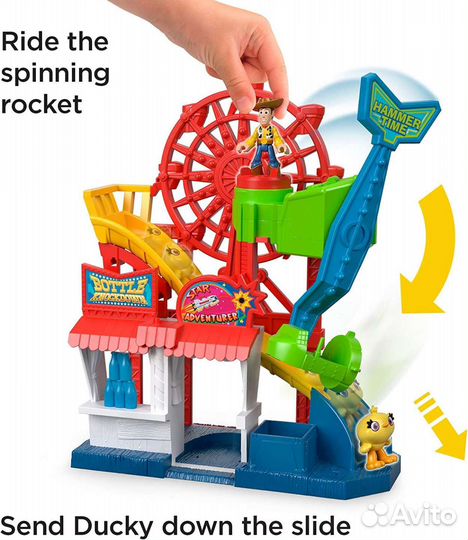 Игровой набор Imaginext Парк аттракционов, GBG66