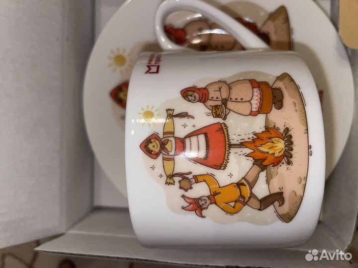 Масленица чайная пара Миллион Призов