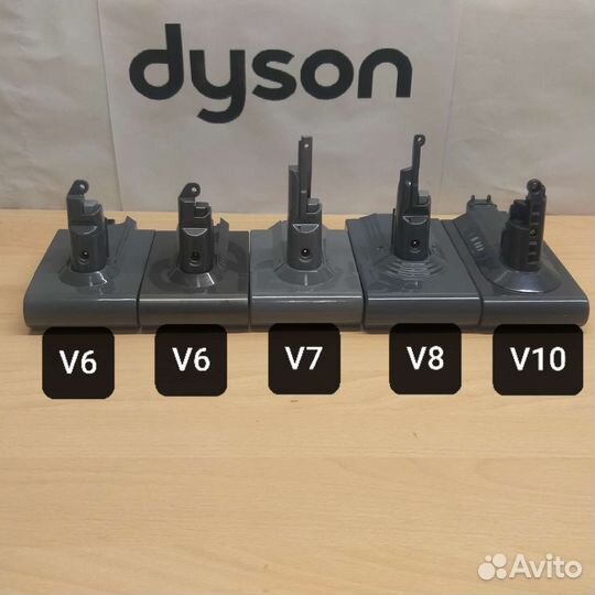 Аккумуляторы Dyson Type A, Type B, V6, V7, V8, V10
