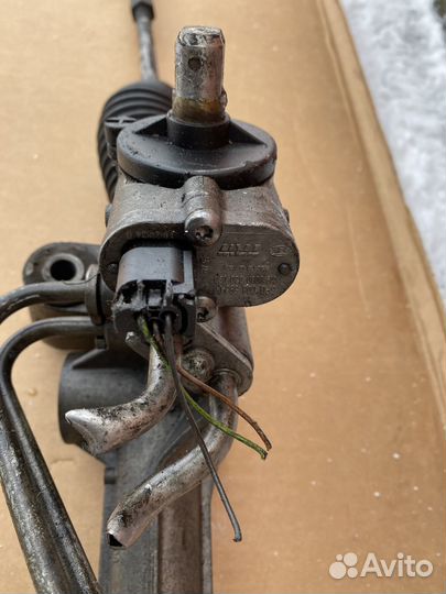 Рулевая рейка Opel Vectra C под датчик