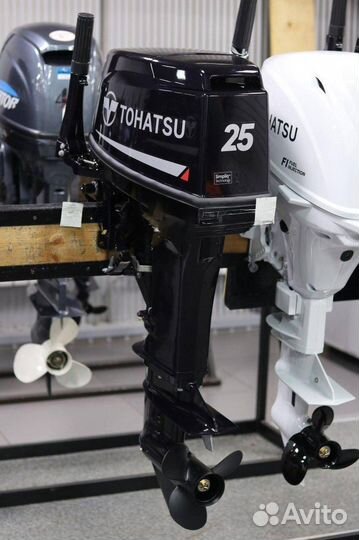 Лодочный мотор tohatsu M 25 S витринный Рассрочка