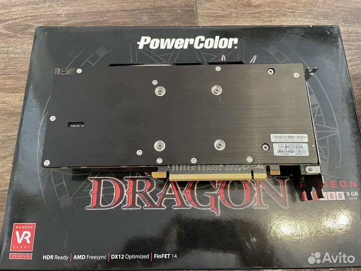 Видеокарты Radeon RX 580/570/470/480 4/8 гб