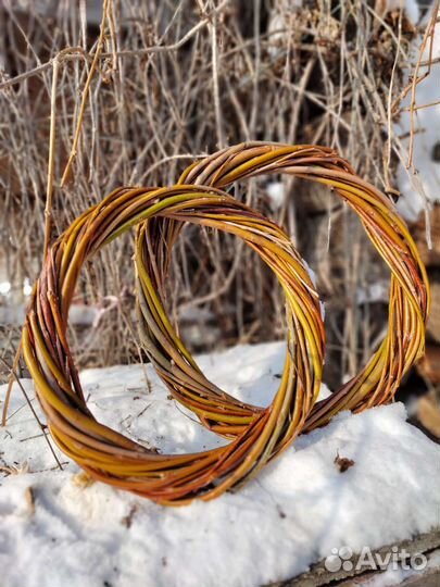 Венок из лозы, основа для венка / для ловца снов