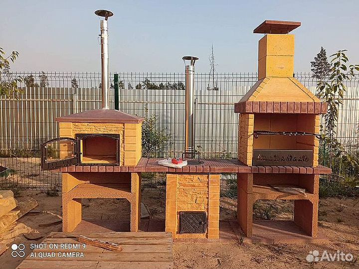 Русская печь и другие барбекю модули с доставкой