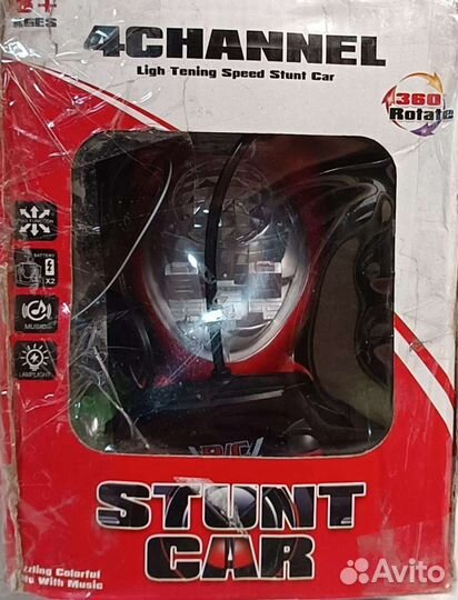 Машина-перевёртыш на радиоуправлении stunt car 360