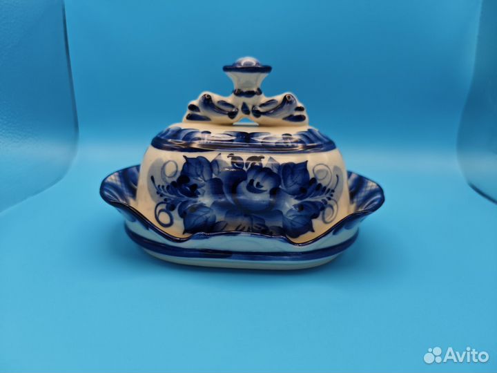 Масленка гжель