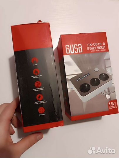 Сетевой фильтр с usb удлинитель тройник