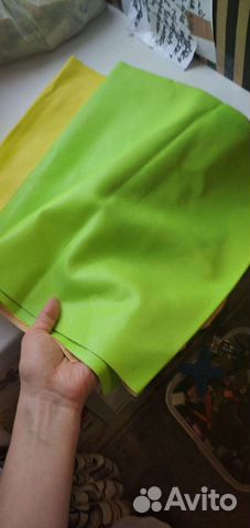 Ткань кожзам новая