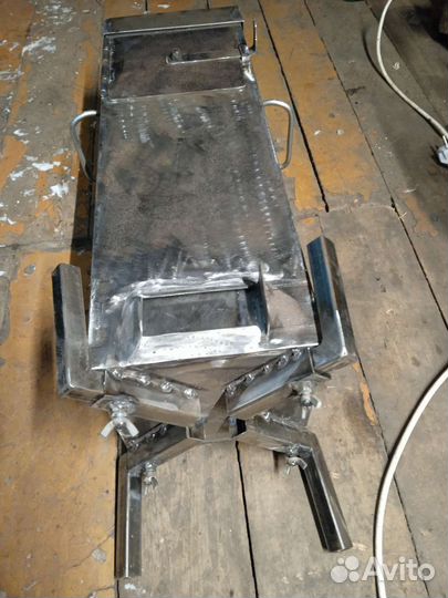 Печь вертикальная длительного горения в палатку