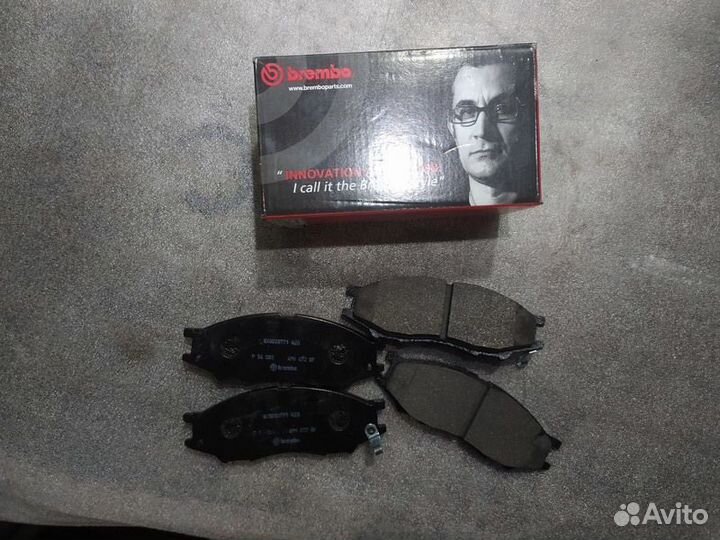 Колодки тормозные передние brembo Almera Classic