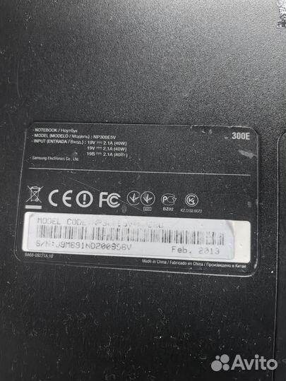Продам ноутбук Samsung
