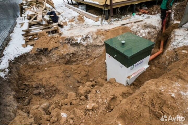 Септики для сложных грунтов гарантия монтаж