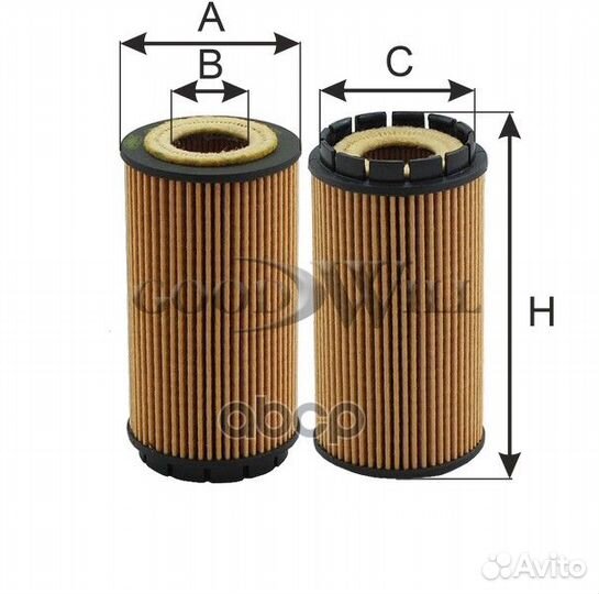 Фильтр масляный двигателя og502eco Goodwill