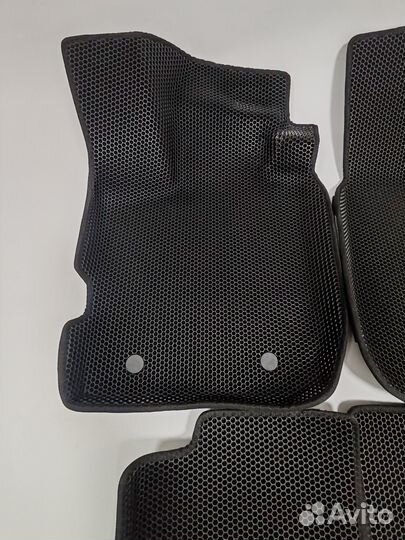 EVA коврики для renault logan II + рес