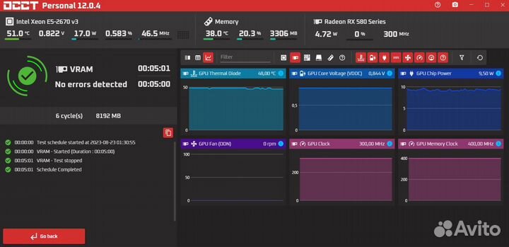 XFX Radeon RX 580 8 гб 2304sp