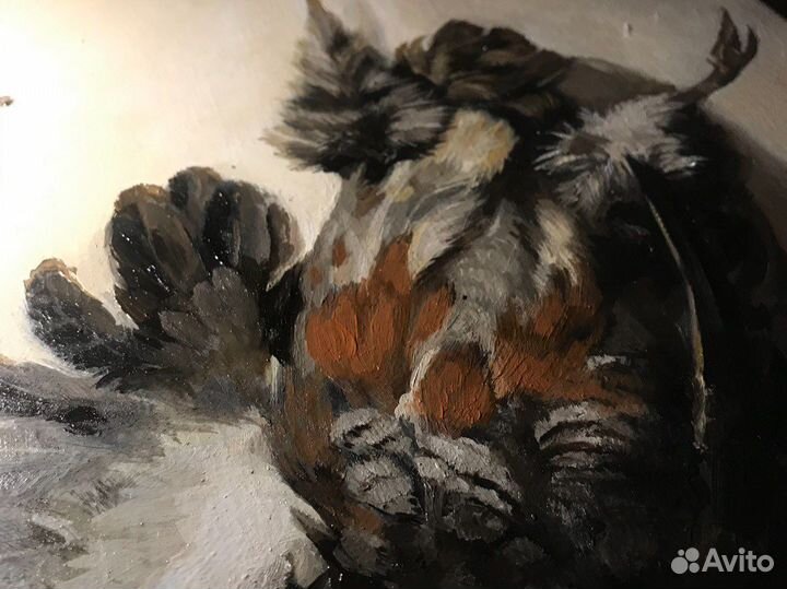 Картина «Птица» (копия малые голландцы)