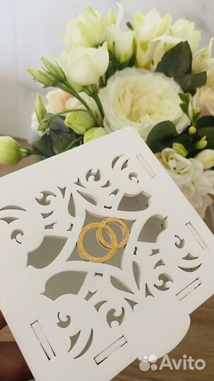 Свадебная шкатулка для колец