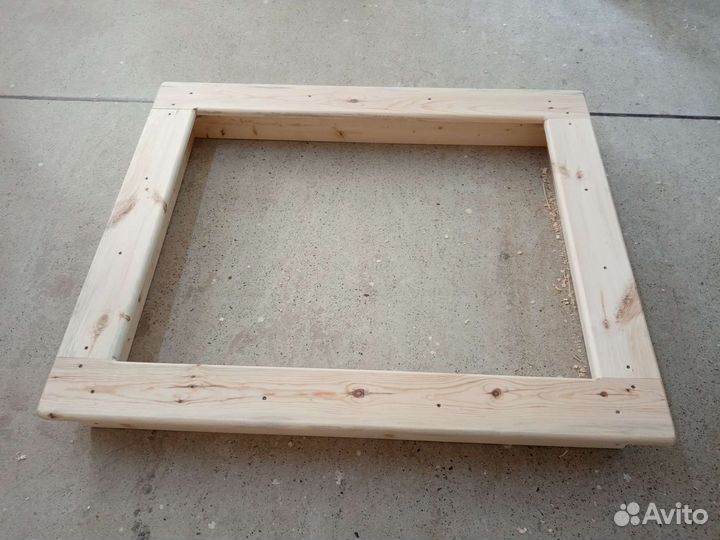 Детская песочница деревянная