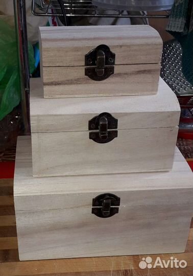 Сундучки 3 шт. Набор