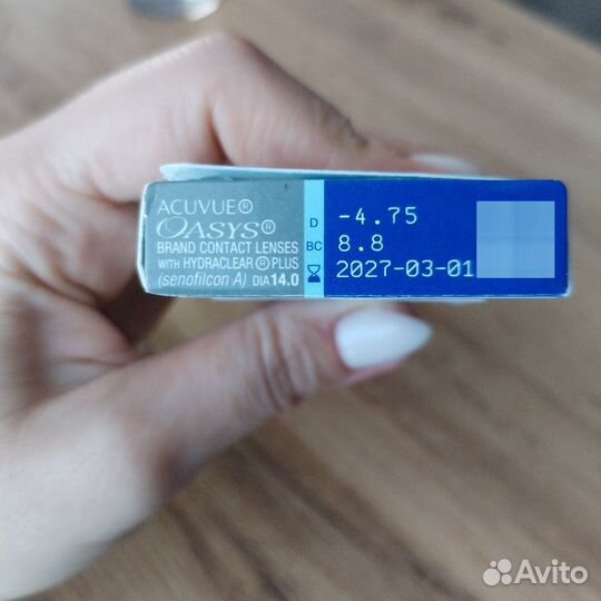 Линзы контактные acuvue oasys двухнедельные