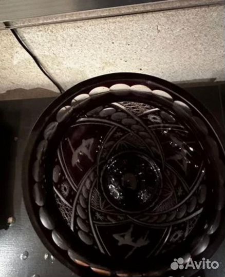 Ваза цветное стекло