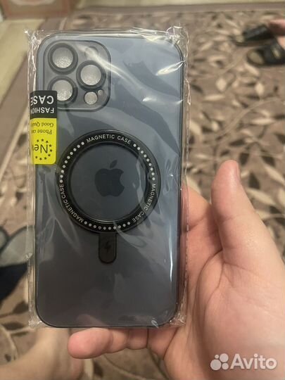 iPhone 12 pro max logo magsafe чехол