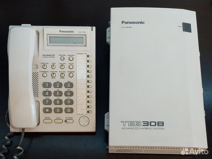 Атс и системный телефон Panasonic KX-T7730