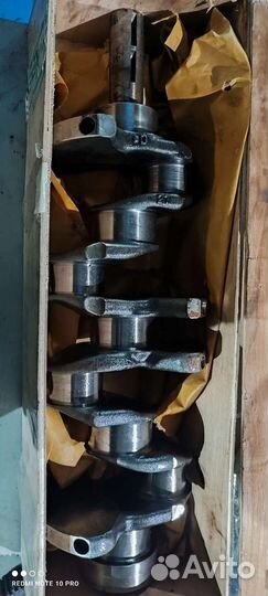 Коленвал на mitsubishi 4d56