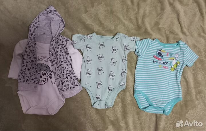 Детские вещи пакетом от 0 до 6 месяцев