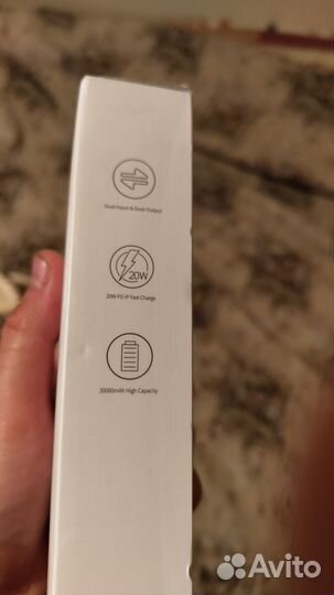 Powerbank baseus 20000mah