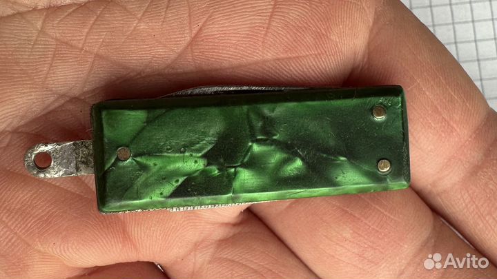 Нож брелок мини раскладной СССР