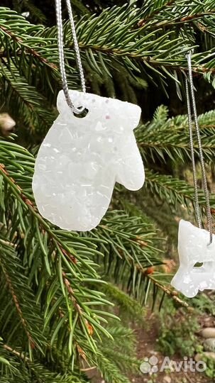 Набор 7шт,Новогодние игрушки, украшения для ёлки