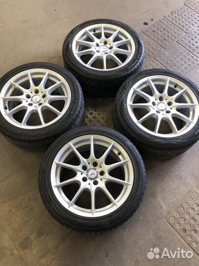 Колеса на mercedes r17 оригинал