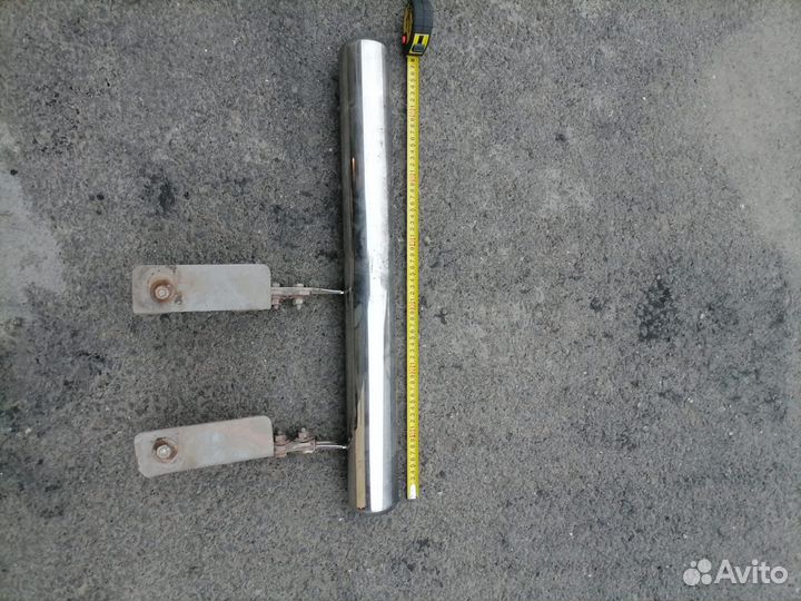 Защита заднего бампера