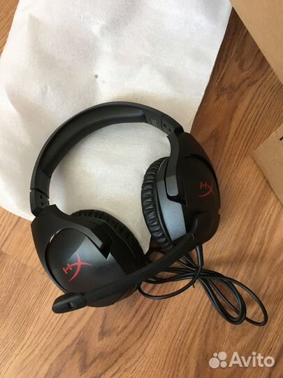 Наушники HyperX Cloud Stinger черные новые