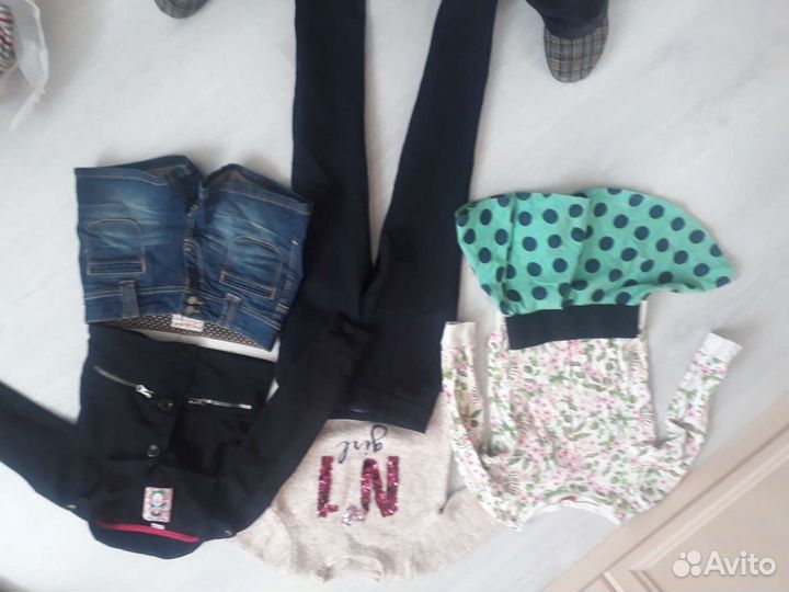 Детские вещи на девочку от 104 до 116 пакетом