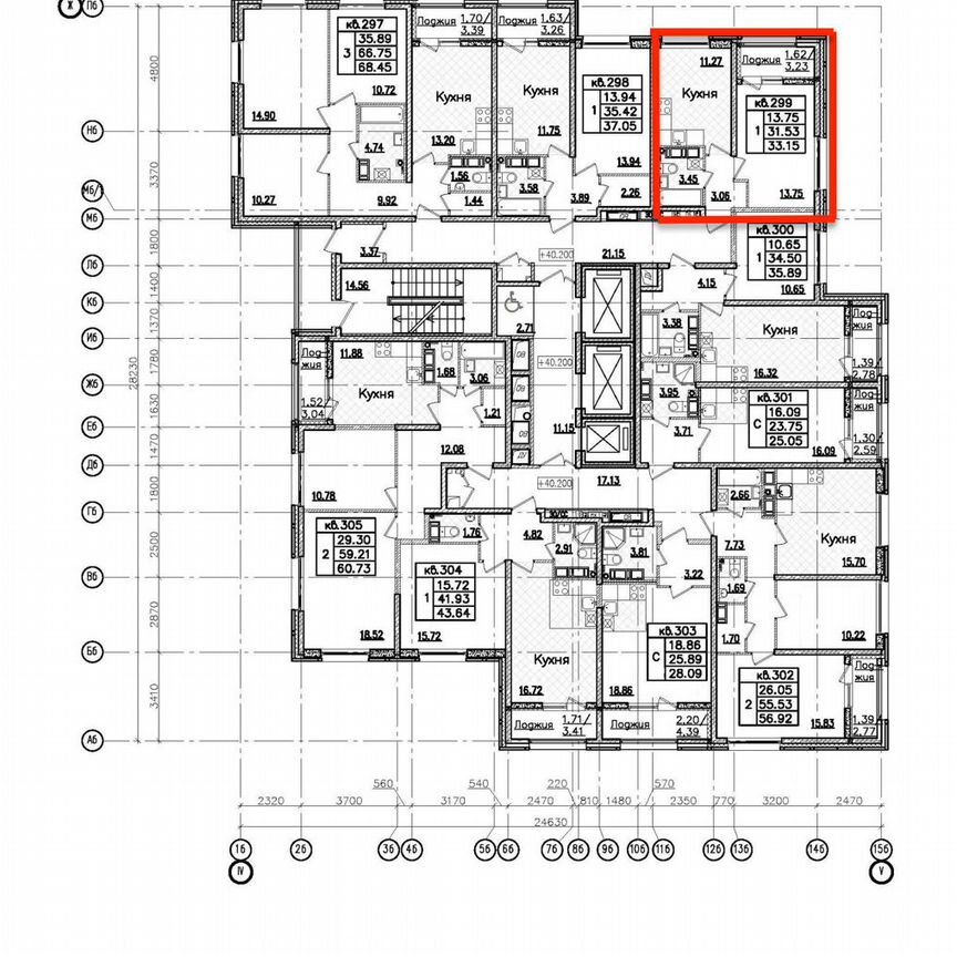 1-к. квартира, 33,2 м², 14/25 эт.