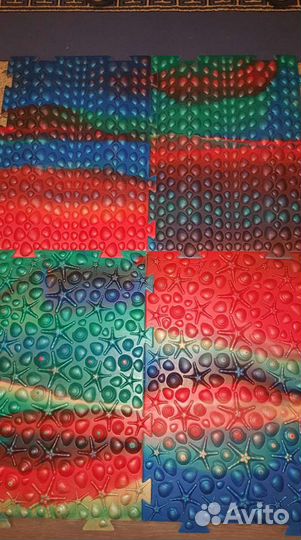 Развивающий коврик ортопедический 4шт