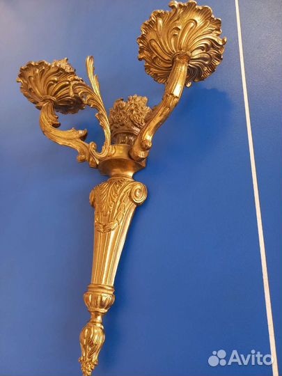 Канделябр, бра, подсвечник бронза