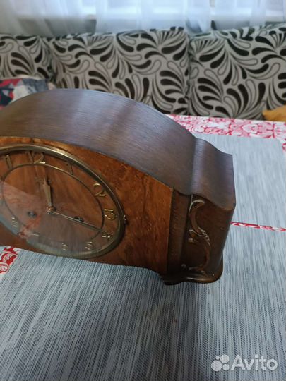 Часы каминные Junghans 60-e годы Германия