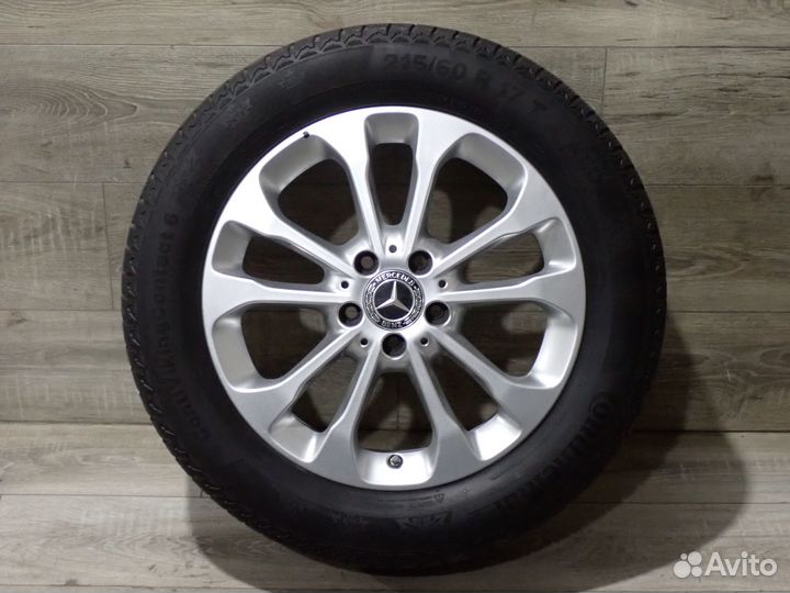 Комплект оригинальных колес R17 Mercedes GLA зима