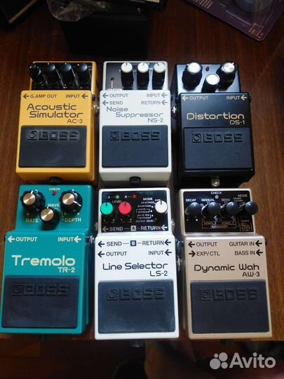 Гитарные педали boss