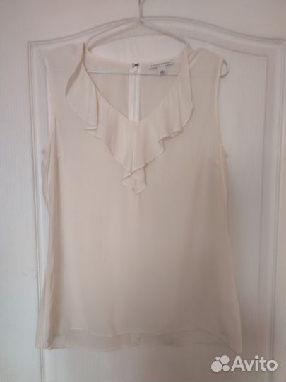 Топ блузка шёлк 100% размер 46-48